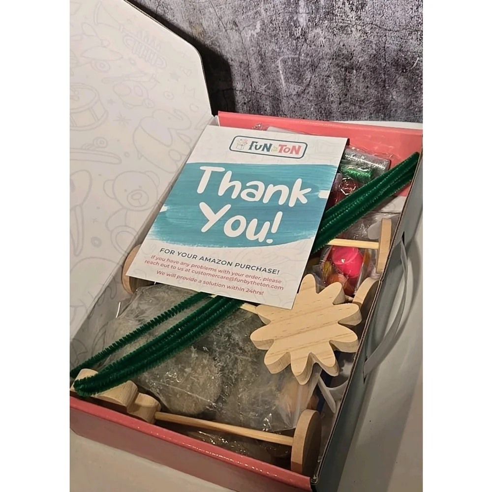 Fun By The Ton 2021 Paint N' Play Rock & Flower Set New (102)